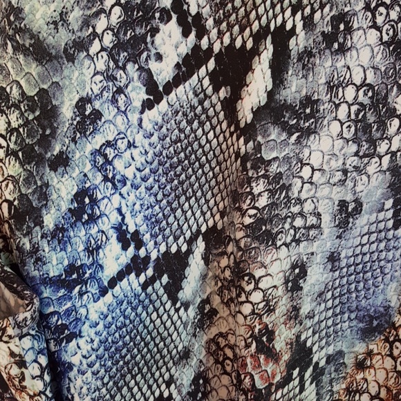 EUC Mynt 1792 16w python print sleeveless dress - Picture 3 of 5